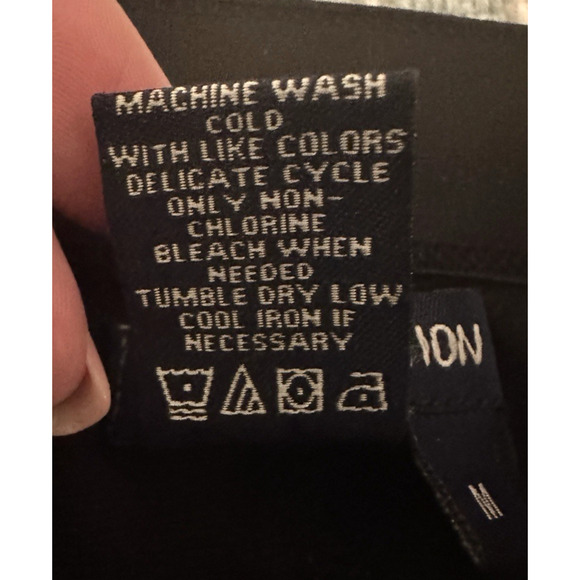 Max Edition Womens Skirt Pencil Black Short Mini Above Knee Career Size Medium M - Picture 7 of 7